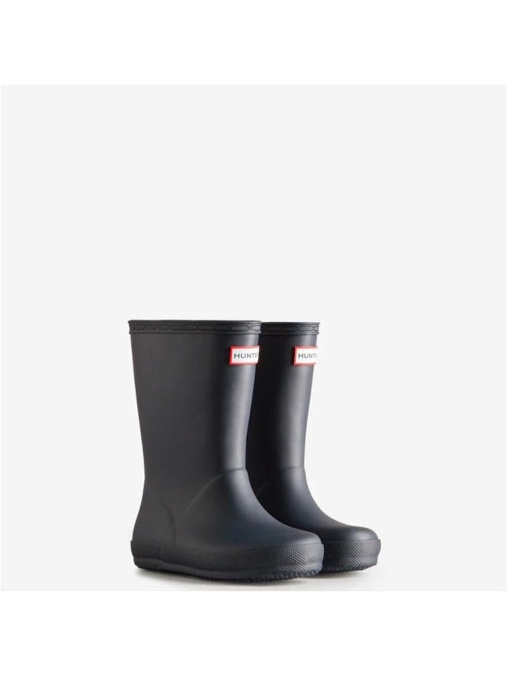 Hunter Kids Black Rain Boots